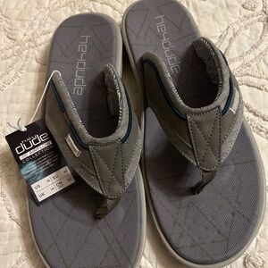 Hey Dude airflow sandals size 15 in dark gray. Sami Free